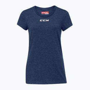 Damen CCM Crew Neck SR T-Shirt navy