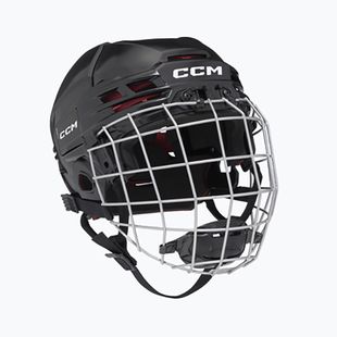 Kinder-Eishockeyhelm CCM Tacks 70 Combo black