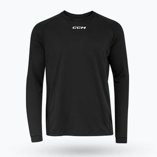 Herren CCM Ribano Nicht Kompression Hockey Longsleeve SR grau