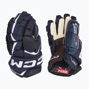 CCM JetSpeed FT6 Pro SR navy/weiß Hockey-Handschuhe