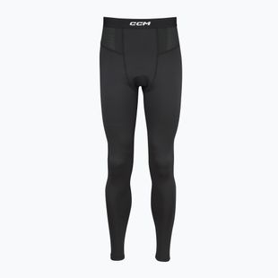 Herren CCM Ribano Performance Leggings SR schwarz