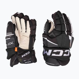 CCM Tacks XF Pro SR Hockeyhandschuhe schwarz/weiß