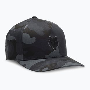 Fox Racing Fox Head Flexfit schwarz camo Baseballkappe