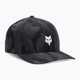 Herren Fox Racing Fox Head Camo Tech Flexfit schwarz camo Baseballkappe