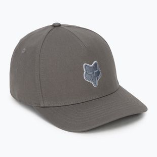 Basecap Fox Racing Fox Head Flexfit steel grey
