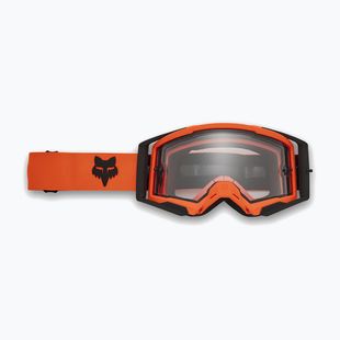 Fahrradbrille Fox Racing Airspace Enduro fluorescent orange/grey