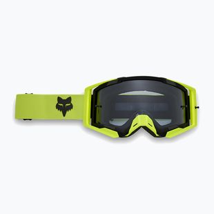 Fahrradbrille Fox Racing Airspace Core fluorescent yellow/smoke