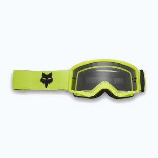 Fahrradbrille Kinder Fox Racing Main Core Jr fluorescent yellow/clear