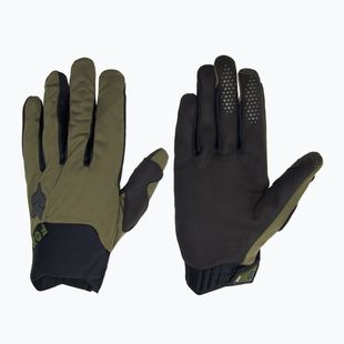 Fahrrad Handschuhe Herren Fox Racing Defend Wind Offroad olive green