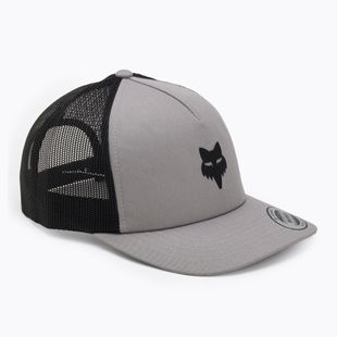 Fox Racing Fox Head Trucker stahlgrau Baseballkappe