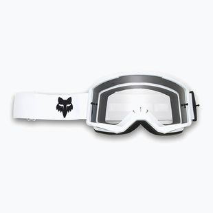 Fox Racing Main Core weiß/klar Fahrradbrille