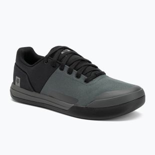 Männer Plattform Radfahren Schuhe Fox Racing Union Canvas dunklen Schatten grau