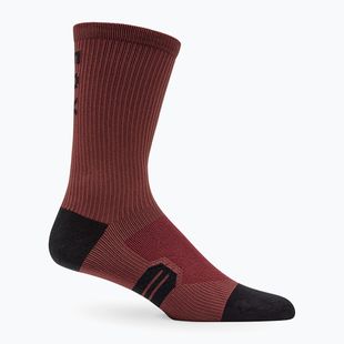 Fox Racing 8 Ranger rostbraune Socken