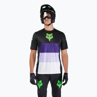 Herren Radtrikot Fox Racing Ranger Grid schwarz