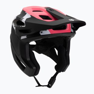 Fox Racing Dropframe Pro Digi Image schwarz/weiß Fahrradhelm