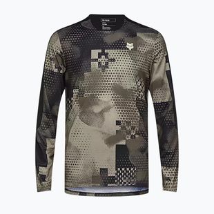 Herren Radfahren Longsleeve Fox Racing Flexair Ascent Pulse sand