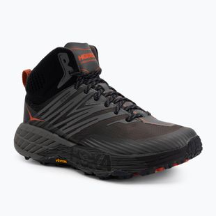 HOKA Herrenschuhe Speedgoat 2 MID GTX anthrazit/dunkel mull grau