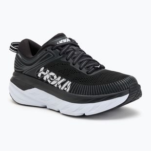 Damen Laufschuhe HOKA Bondi 7 schwarz/weiss