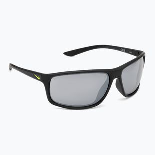 Sonnenbrille Herren Nike Adrenaline matte black/grey w/silver mirror