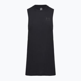 Trainings-T-Shirt Herren Under Armour Left Chest Cut Off Tank black/black