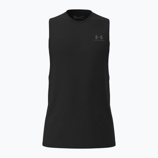 Trainings-T-Shirt Herren Under Armour Left Chest Cut Off Tank black/black