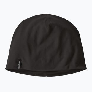 Patagonia Overlook Merinowolle Liner Beanie schwarz