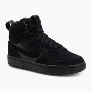 Kinder-Sneaker Nike Court Borough Mid 2 black/black/black