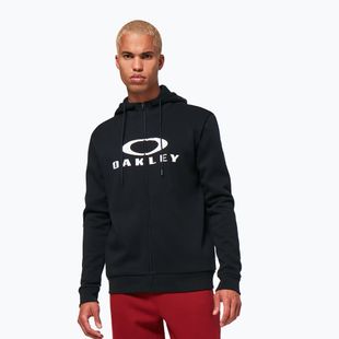 Men's Oakley Bark 2.0 Hoodie FZ schwarz/weiß