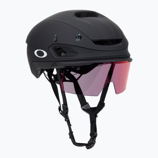 Oakley Aro7 Road mattschwarz/prizm Rennradhelm