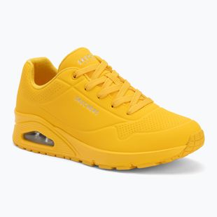 Schuhe Damen SKECHERS Uno Stand On Air yellow