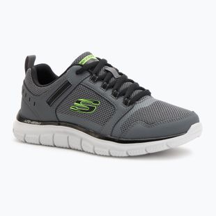 Schuhe Herren SKECHERS Track Knockhill charcoal/black