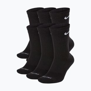 Herren­socken Nike Everyday Plus Cushioned Crew 6 pairs black/white