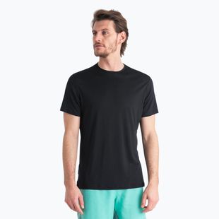 Trekking Shirt Herren icebreaker Merino 125 Cool-Lite Sphere III SS Tee black