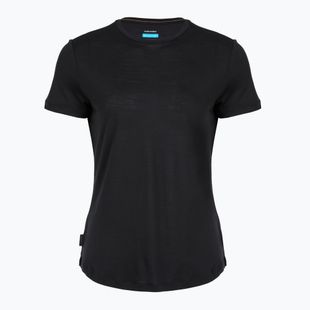Damen-Trekking-T-Shirt icebreaker Merino 125 Cool-Lite™ Sphere III black