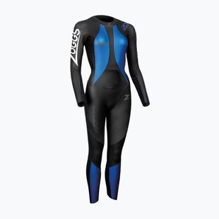 Damen-Neoprenanzug Zoggs Ow X-Tream Fs 4/3/2 mm black/blue