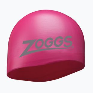 Zoggs Ows Silicone Mid rosa Badekappe