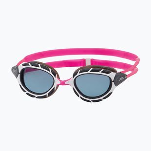 Schwimmbrille Zoggs Predator pink/ white/ tint smoke