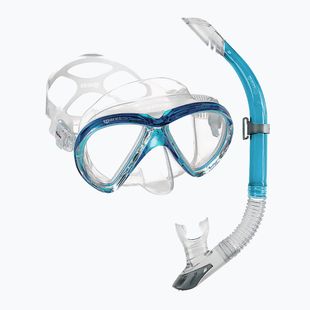 Schnorchelset Mares Marea reflex aqua/clear