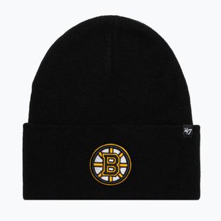 Wintermütze 47 Brand NHL Boston Bruins Haymaker black