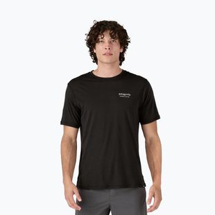 Shirt Herren Patagonia Cap Cool Merino Blend Graphic Shirt heritage header/black