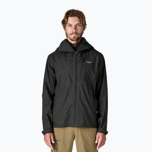 Herren Patagonia Granite Crest Regenjacke schwarz