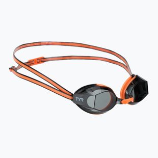 Schwimmbrille Kinder TYR Blackops 140 Ev Racing smoke/orange/black