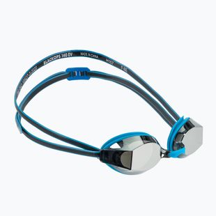 TYR Kinderschwimmbrille Blackops 140 Ev Racing Verspiegelt silber/ blau/ schwarz