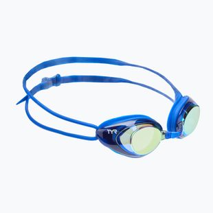 TYR Blackhawk Racing Verspiegelte Schwimmbrille gold/ royal