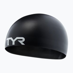 TYR Stealth-X Racing Badekappe schwarz