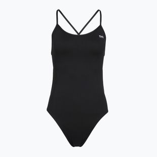Einteiliger Damen-Badeanzug TYR Solid Trinityfit Durafast Elite black
