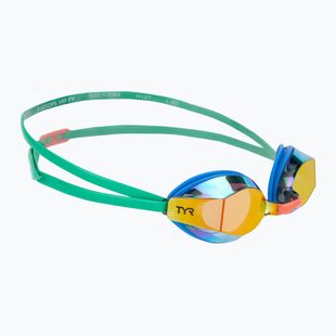 Schwimmbrille TYR Blackops 140 Ev Racing Mirrored blue/green