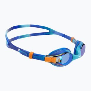 Kinder Schwimmbrille TYR Swimple Tie Dye Mirrored blau / multi