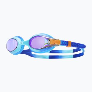 Kinder Schwimmbrille TYR Swimple Tie Dye Mirrored blau / multi