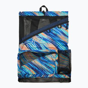 Schwimmbeutel TYR Elite Team Mesh 40 l teal/orange